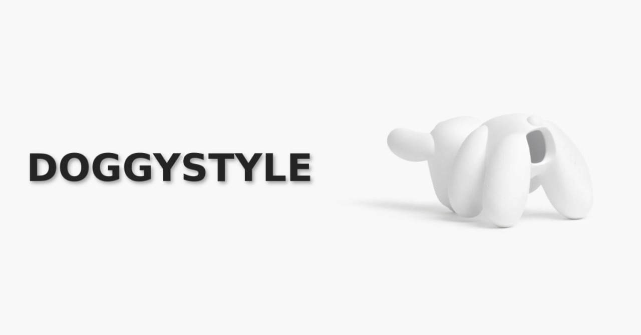 Share card: the DoggyStyle chew toy
